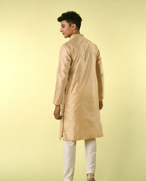 Diwas Men Beige Delight Kurta