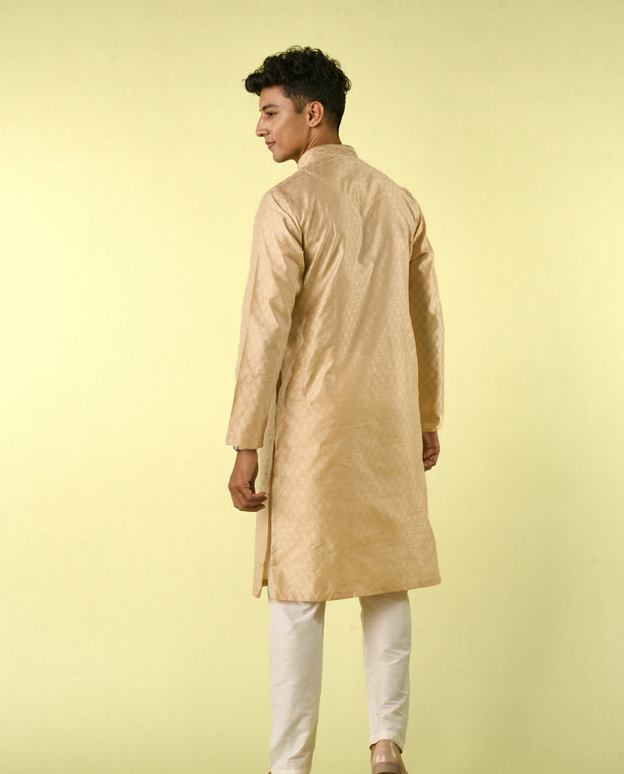 Diwas Men Beige Delight Kurta