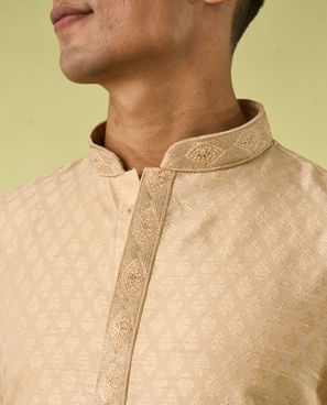 Diwas Men Beige Delight Kurta