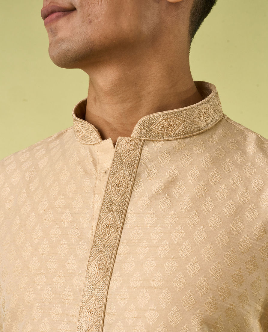 Diwas Men Beige Delight Kurta