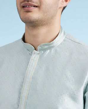 Diwas Men Light Blue Kurta