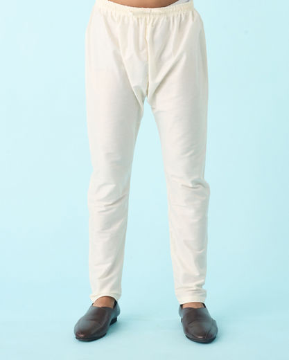 Diwas Men Mustard Art Silk Kurta