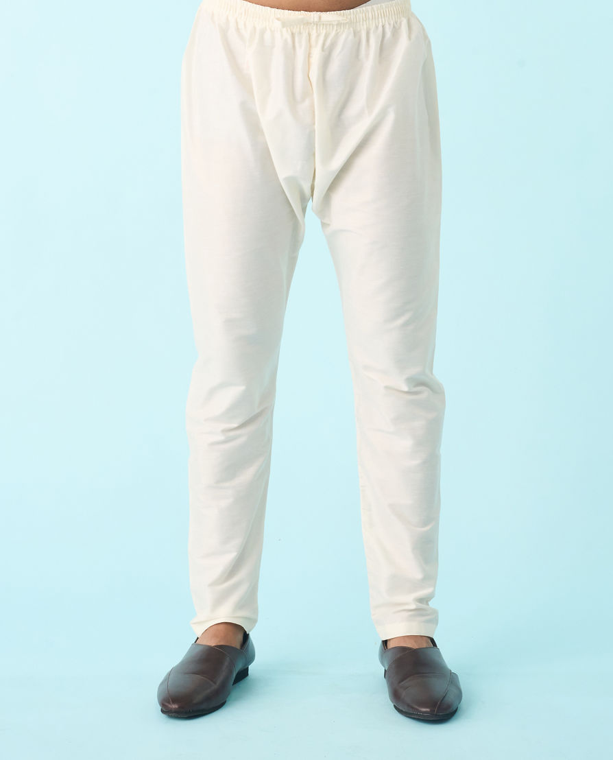 Diwas Men Mustard Art Silk Kurta