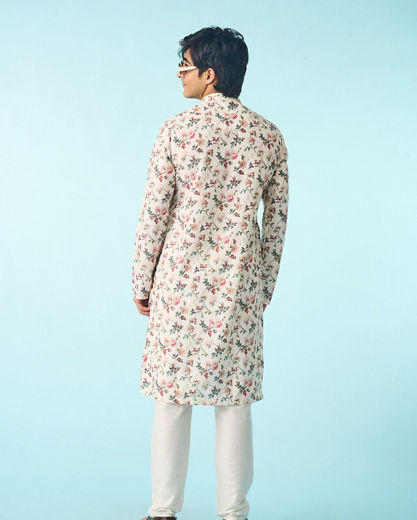 Diwas Men Cream Odyssey of Grace Kurta