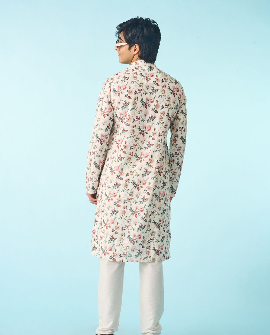 Diwas Men Cream Odyssey of Grace Kurta