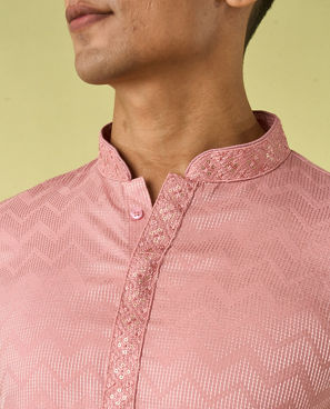 Diwas Men Peach Radiance Kurta
