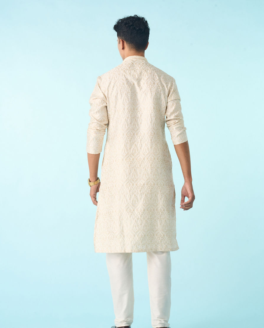 Diwas Men Cream Enchantment Kurta