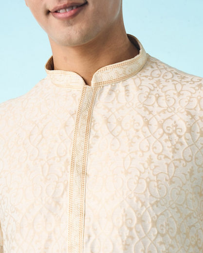 Diwas Men Cream Enchantment Kurta