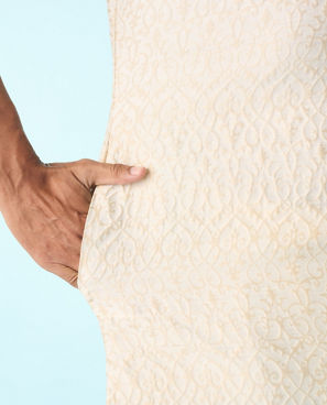 Diwas Men Cream Enchantment Kurta