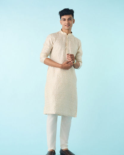 Diwas Men Cream Enchantment Kurta
