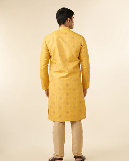 Diwas Men Mustard Radiance Kurta