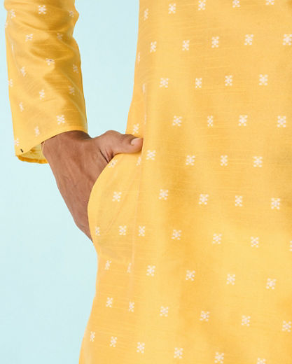 Diwas Men Radiant Yellow Kurta Pajama