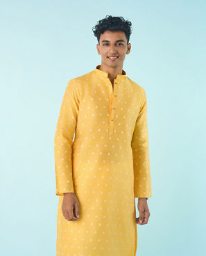 Diwas Men Radiant Yellow Kurta Pajama
