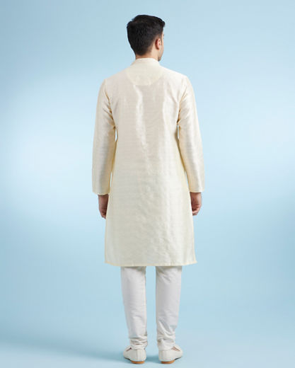 Diwas Men Cream Elegance Kurta