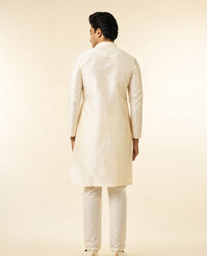 Diwas Men Cream Elegance Kurta