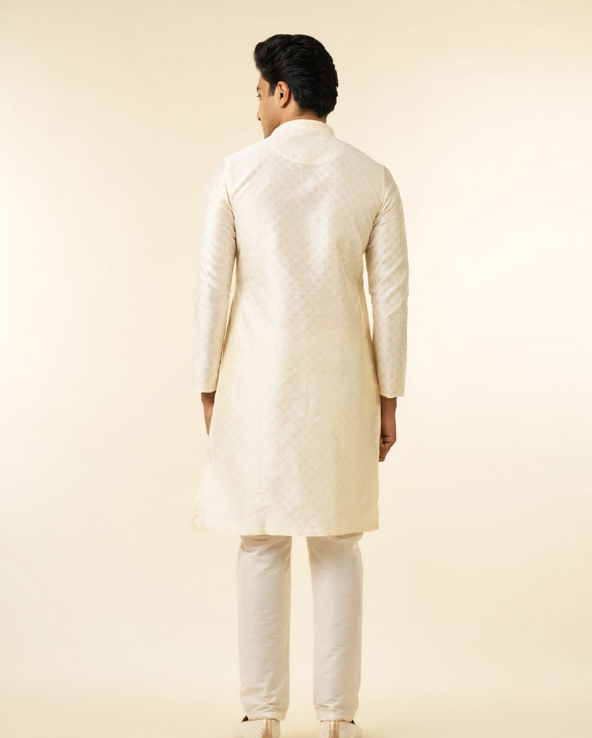 Diwas Men Cream Elegance Kurta