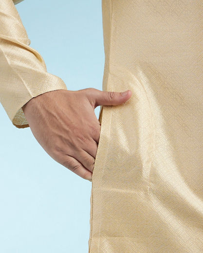 Diwas Men Radiant Beige Elegance Kurta