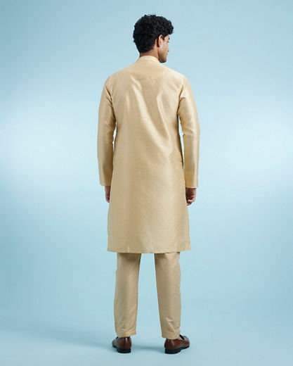 Diwas Men Radiant Beige Elegance Kurta