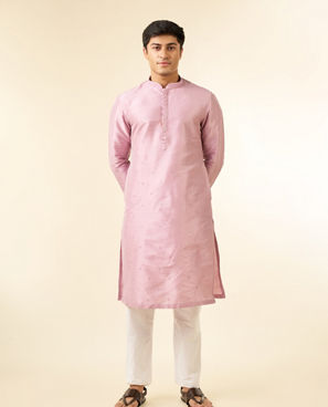Diwas Men Lilac Elegance Kurta Pyjama