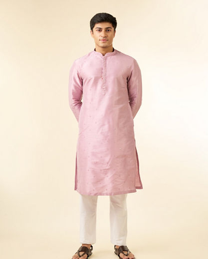 Diwas Men Lilac Elegance Kurta Pyjama