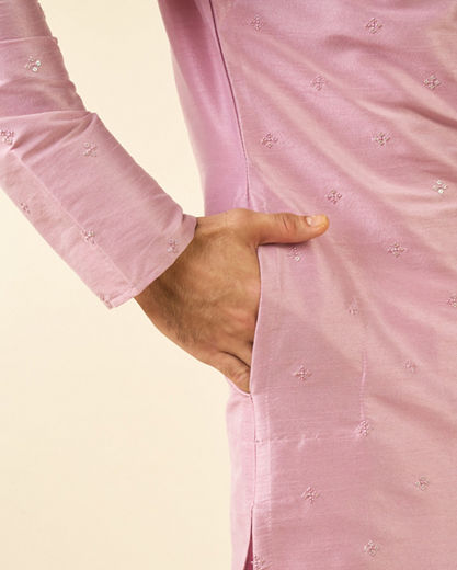 Diwas Men Lilac Elegance Kurta Pyjama