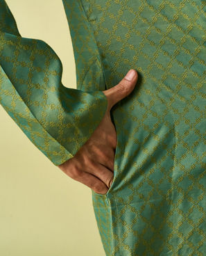 Diwas Men Emerald Elegance Kurta Pajama
