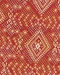 Rust Red Diamond Printed Kurta