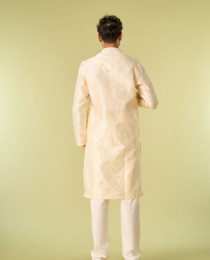 Diwas Men Cream Celebration Kurta