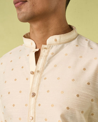 Diwas Men Cream Dream Elegance Kurta Pajama