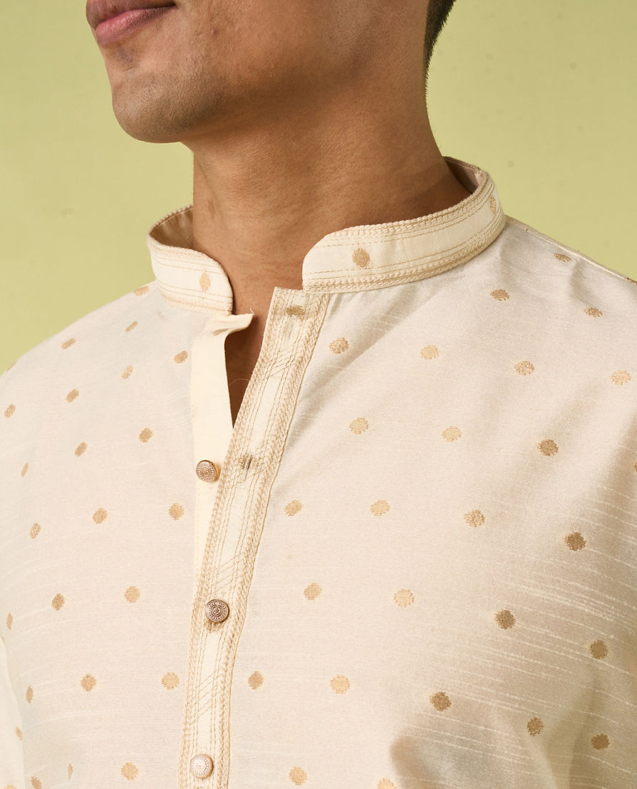 Diwas Men Cream Dream Elegance Kurta Pajama