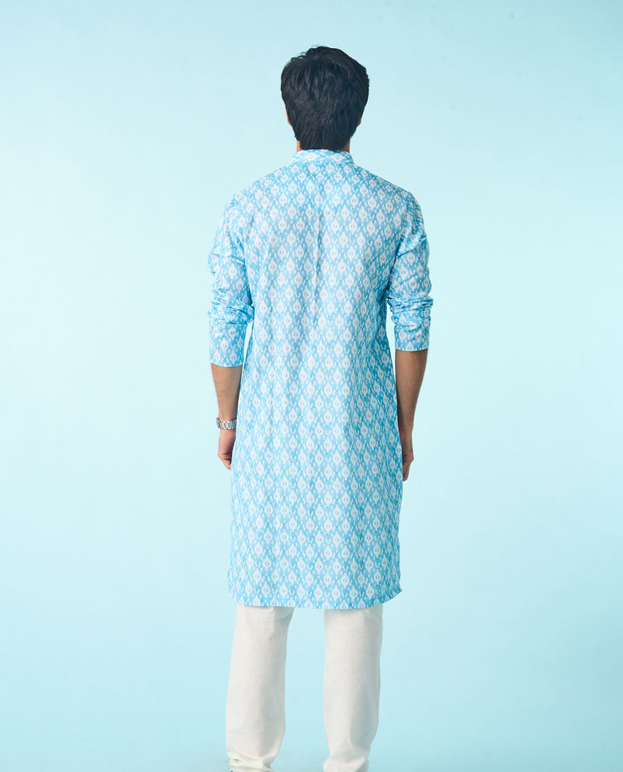 Diwas Men Sapphire Delight Kurta