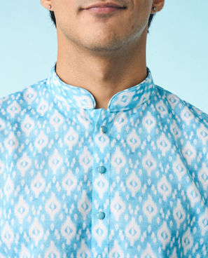 Diwas Men Sapphire Delight Kurta