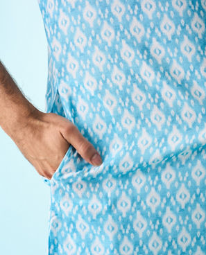 Diwas Men Sapphire Delight Kurta