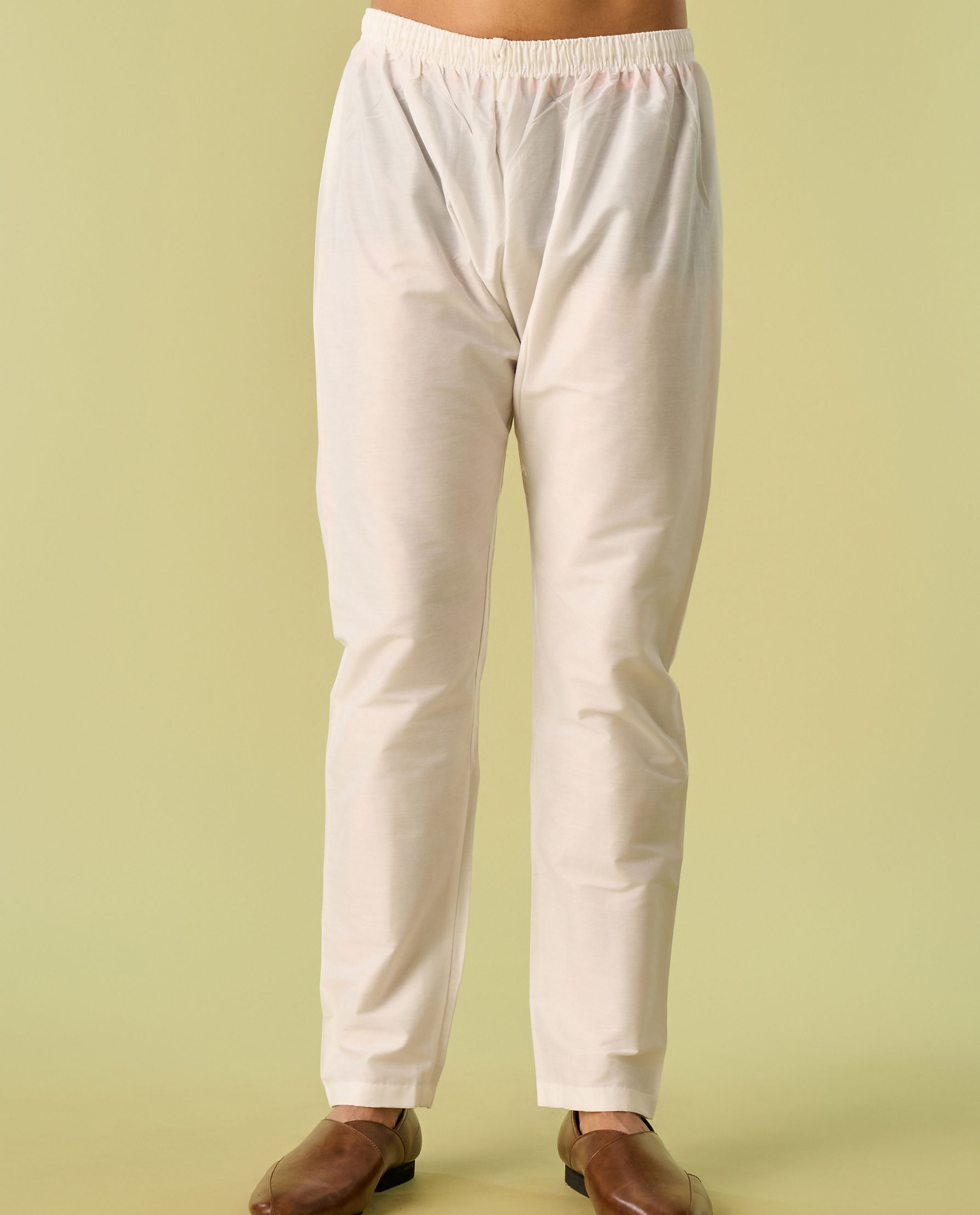 Diwas Men Light Blue Cotton Kurta