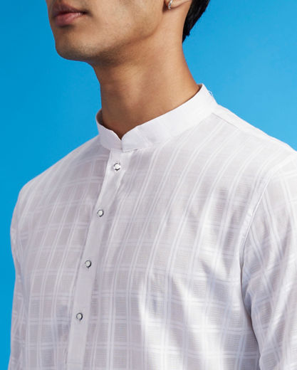 Diwas Men Majestic White Kurta