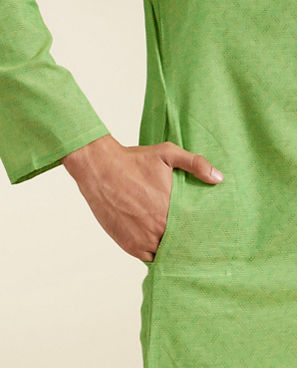 Diwas Men Emerald Radiance Kurta