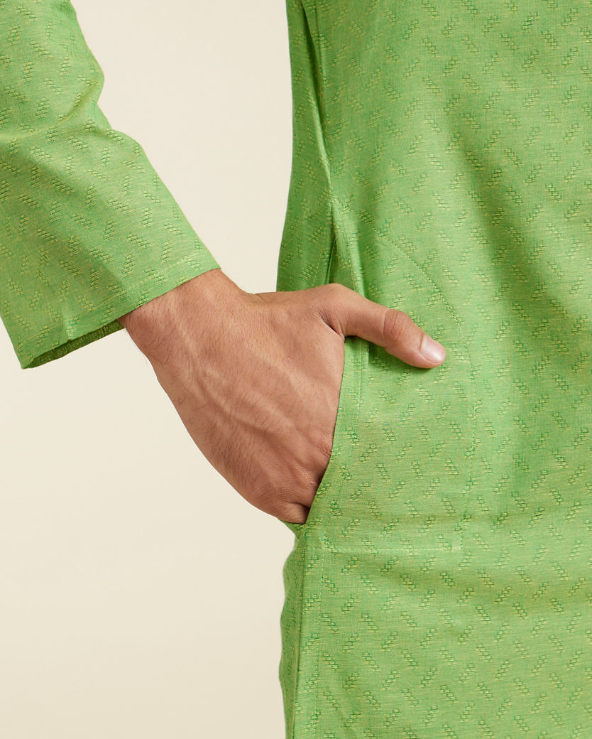 Diwas Men Emerald Radiance Kurta
