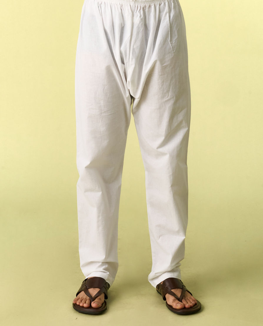 Diwas Men Elegant Beige Kurta Pajama Set