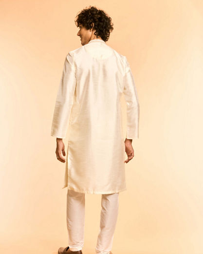 Diwas Men Elegant Cream Kurta