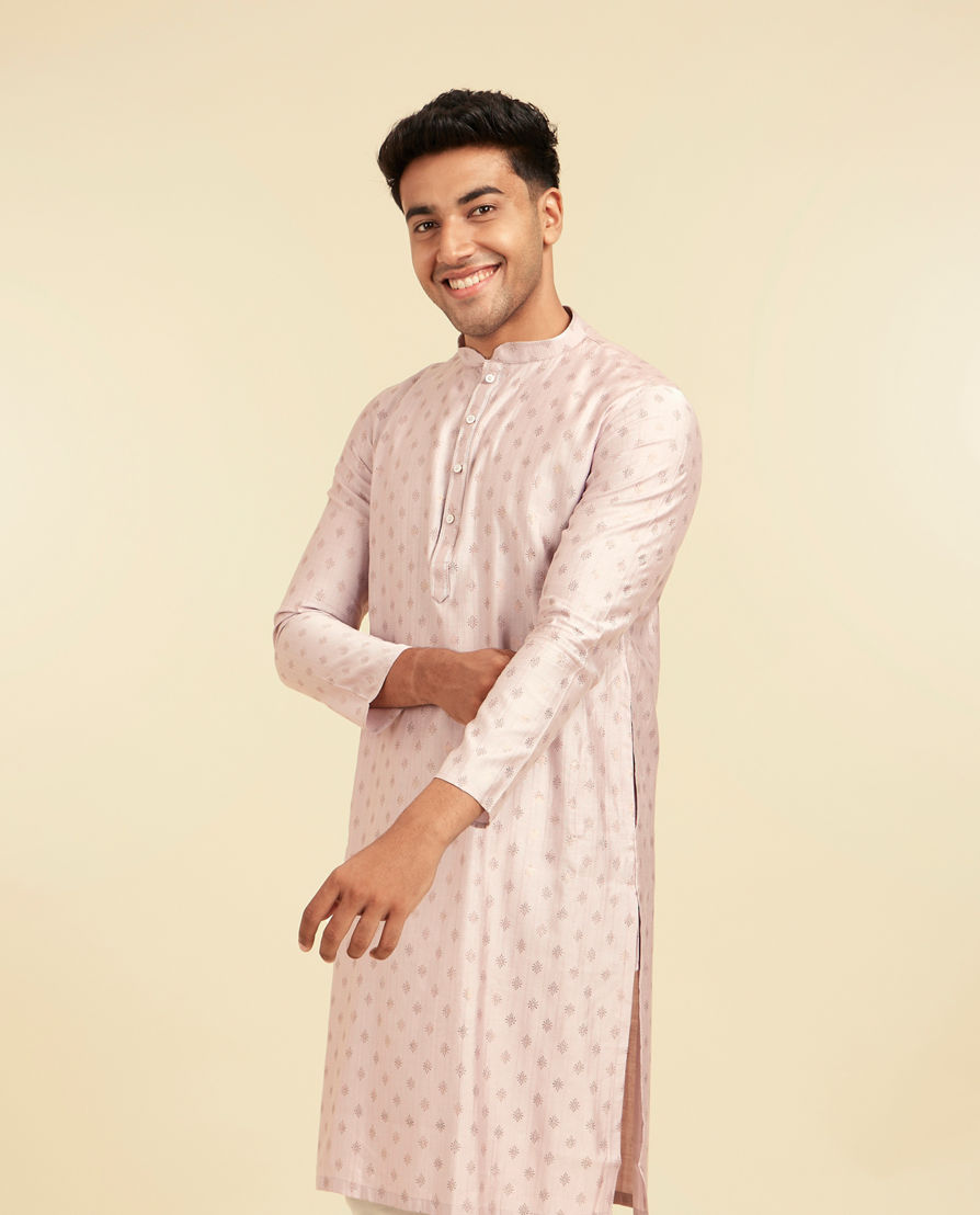 Diwas Men Lilac Celebration Splendor Kurta
