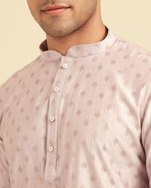 Diwas Men Lilac Celebration Splendor Kurta