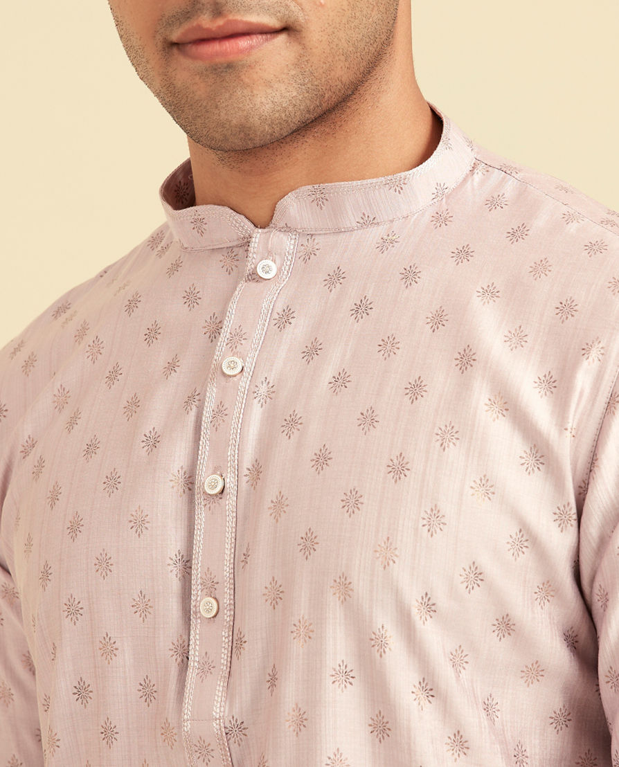 Diwas Men Lilac Celebration Splendor Kurta