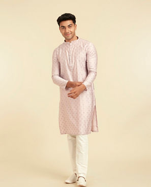 Diwas Men Lilac Celebration Splendor Kurta