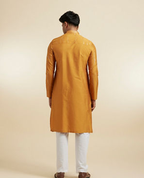 Diwas Men Mustard Delight Kurta