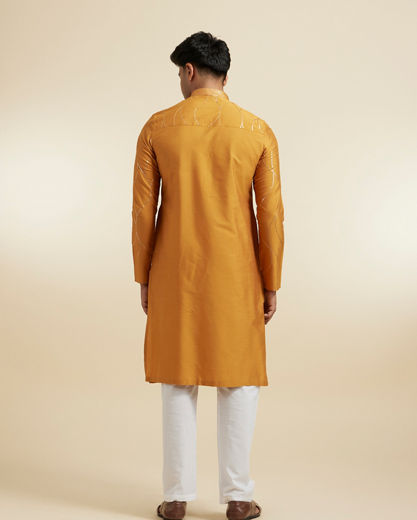 Diwas Men Mustard Delight Kurta
