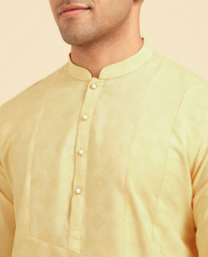 Diwas Men Radiant Yellow Kurta
