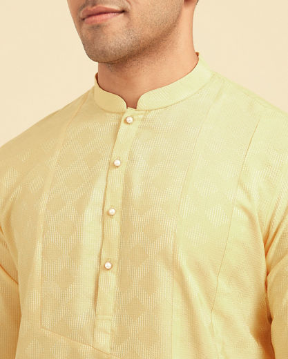 Diwas Men Radiant Yellow Kurta