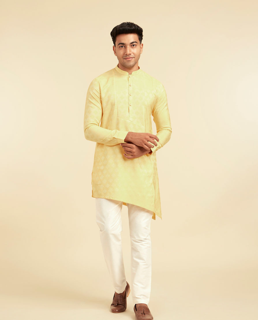 Diwas Men Radiant Yellow Kurta