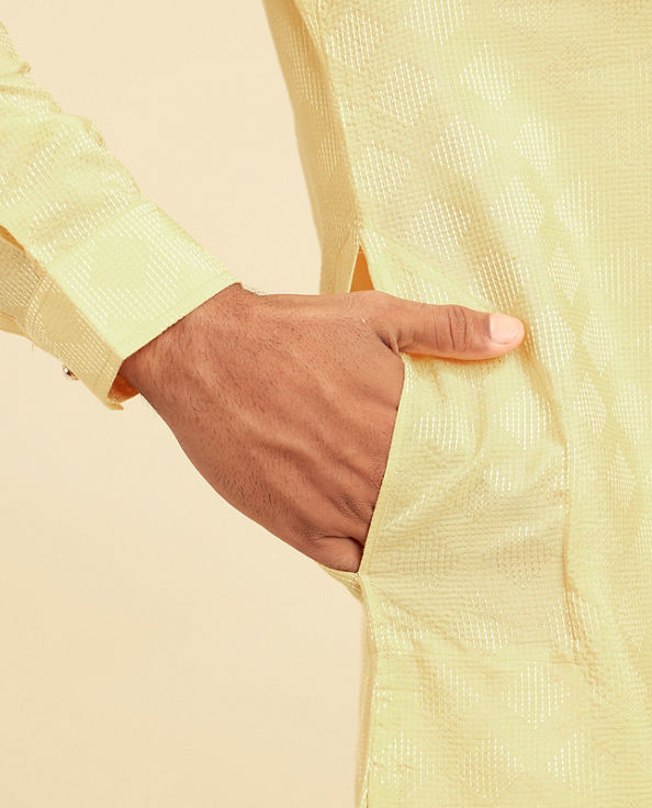 Diwas Men Radiant Yellow Kurta