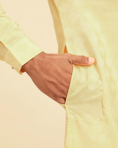 Diwas Men Radiant Yellow Kurta